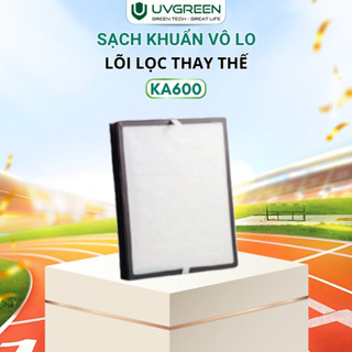  Màng Lọc HEPA H13 Diệt Khuẩn Cho Máy Lọc Không Khí UVGREEN KA600 FT - Bộ Lọc 3 Lớp Loại Bỏ 99,97% Bụi Mịn 