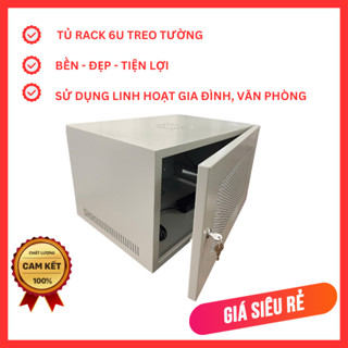 Tủ rack 6u treo tường