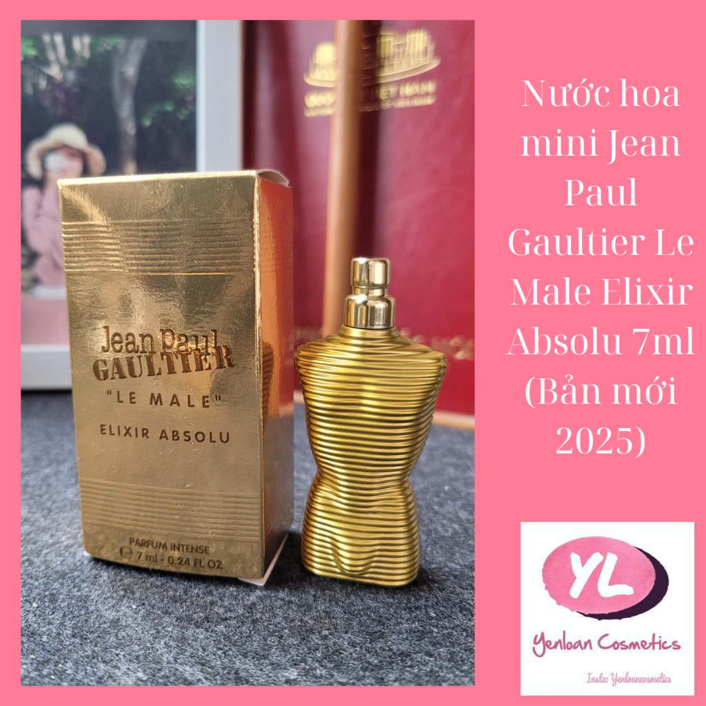 Nước hoa mini Jean Paul Gaultier Le Male Elixir Absolu 7ml (Móp vỏ)