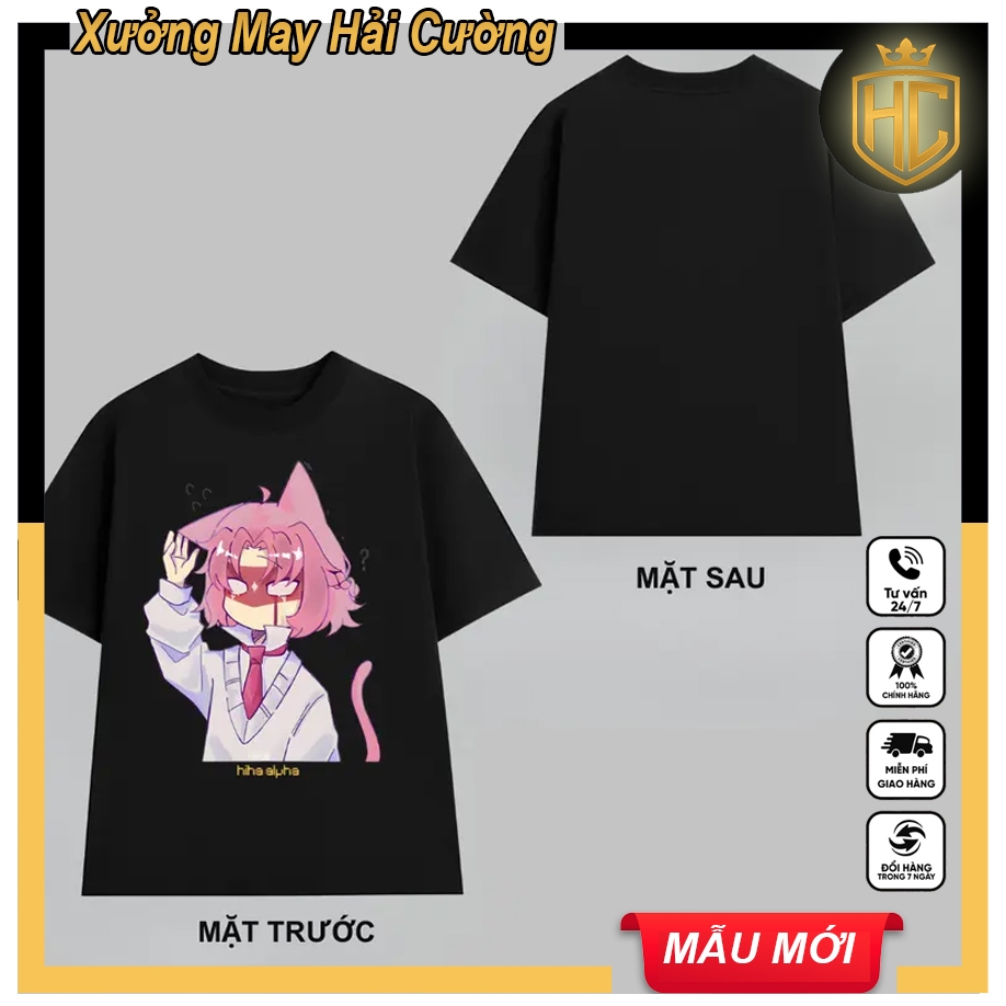 Áo phông Hiha Alpha - Skibidi Toilet Spearkerman Cameraman