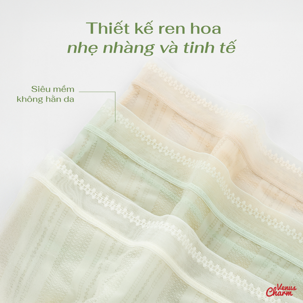 Quần lót ren kháng khuẩn tinh chất hoa trà sợi 10D siêu mỏng 9658 | BigBuy360 - bigbuy360.vn