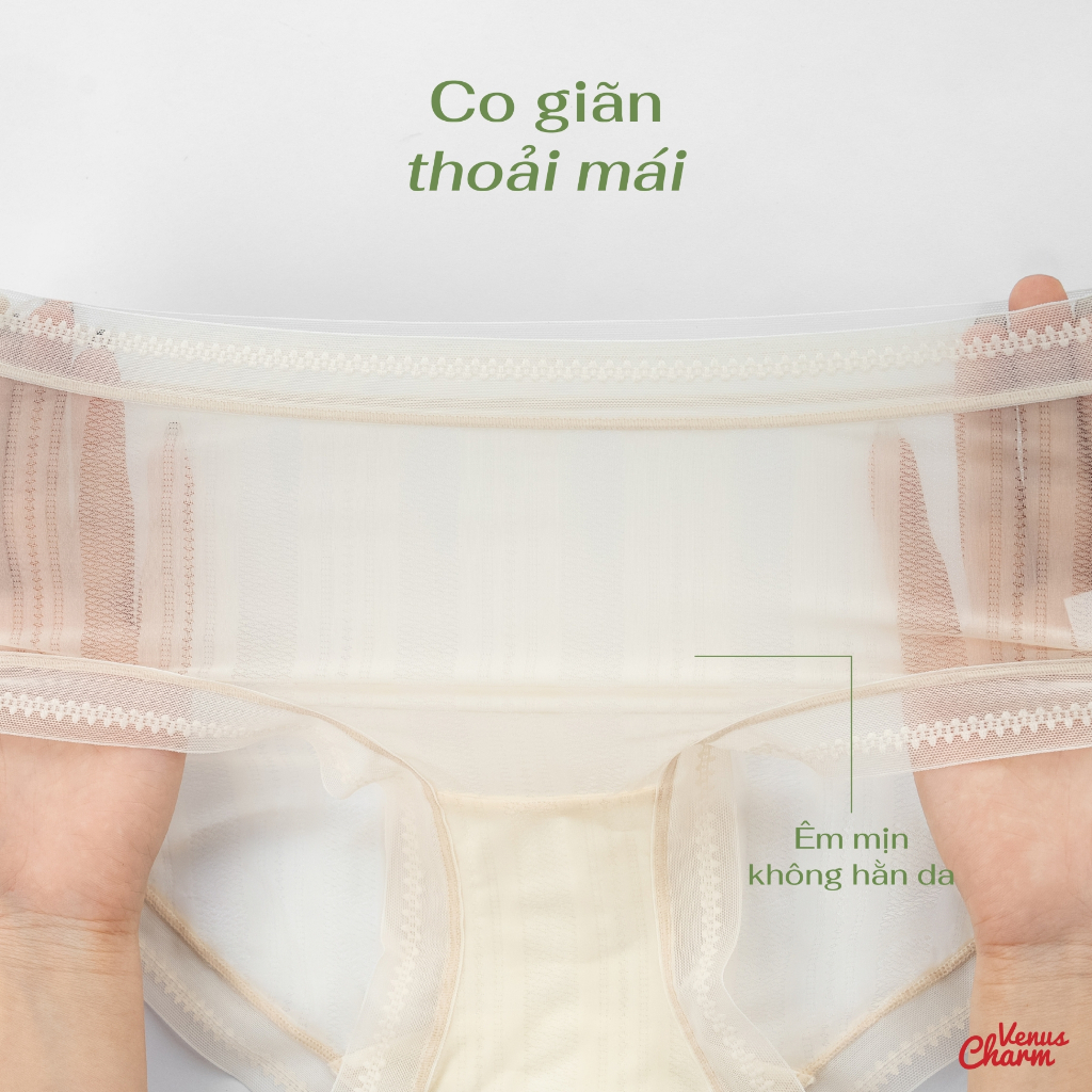 Quần lót ren kháng khuẩn tinh chất hoa trà sợi 10D siêu mỏng 9658 | BigBuy360 - bigbuy360.vn
