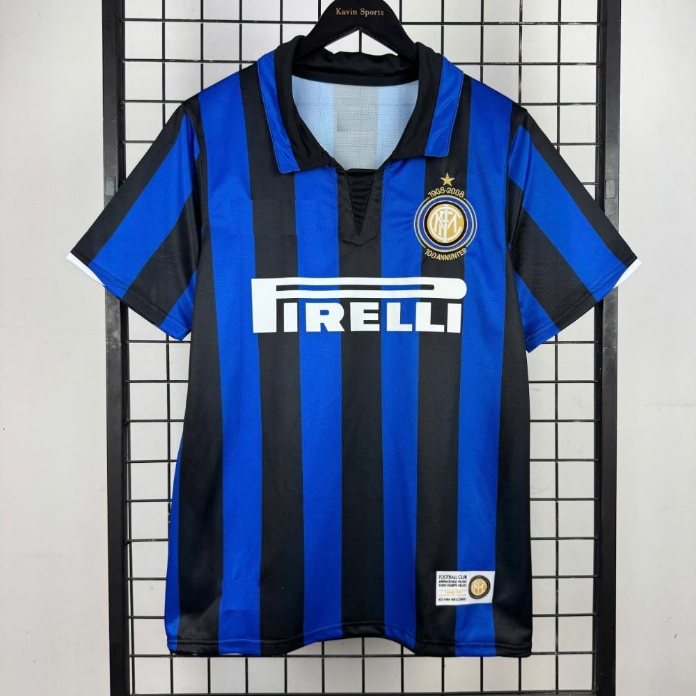 Áo Bóng Đá - Retro Inter Milan - Năm 2007/2008 - Sân Nhà