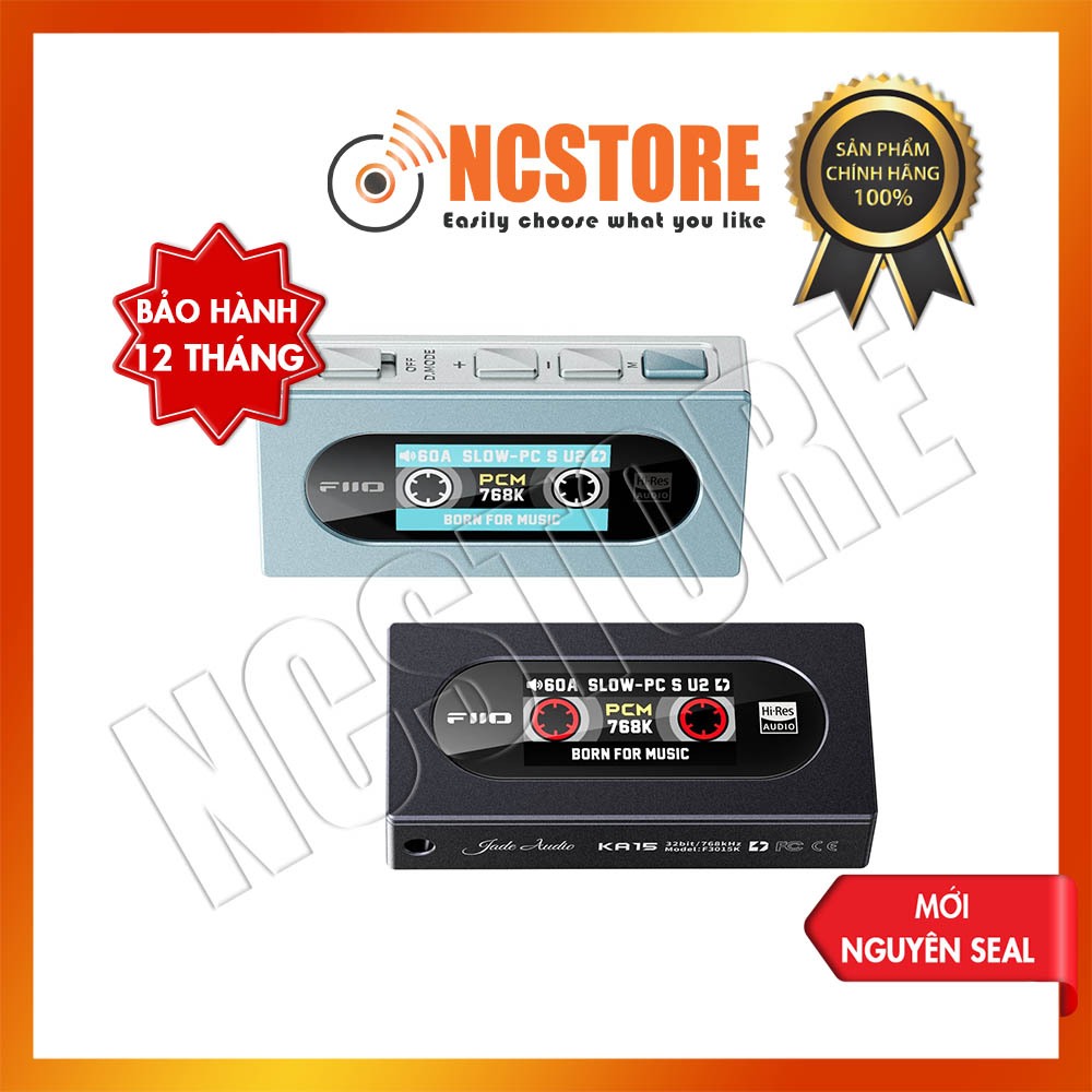 [NC] Portable DAC/AMP FIIO KA15 | Chip DAC CS43198*2 + Chip OP/AMP SGM8262*2 | Type C | Dongle