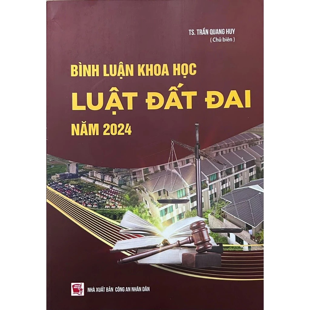 Sách - Bình luận khoa học luật đất đai năm 2024 - DH