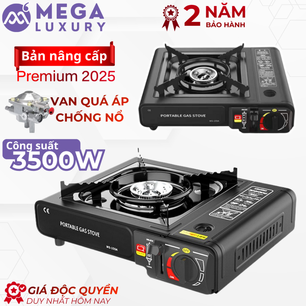 Bếp Ga Mini Du Lịch Chịu Nhiệt Độ Cao Bếp Gas Chống Cháy Nổ Chất Liệu Thép Không Gỉ Phù Hợp Nấu Ăn Dã Ngoại Ngoài Trời