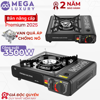 Bếp Ga Mini Du Lịch Chịu Nhiệt Độ Cao Bếp Gas Chống Cháy Nổ Chất Liệu Thép Không Gỉ Phù Hợp Nấu Ăn Dã Ngoại Ngoài Trời