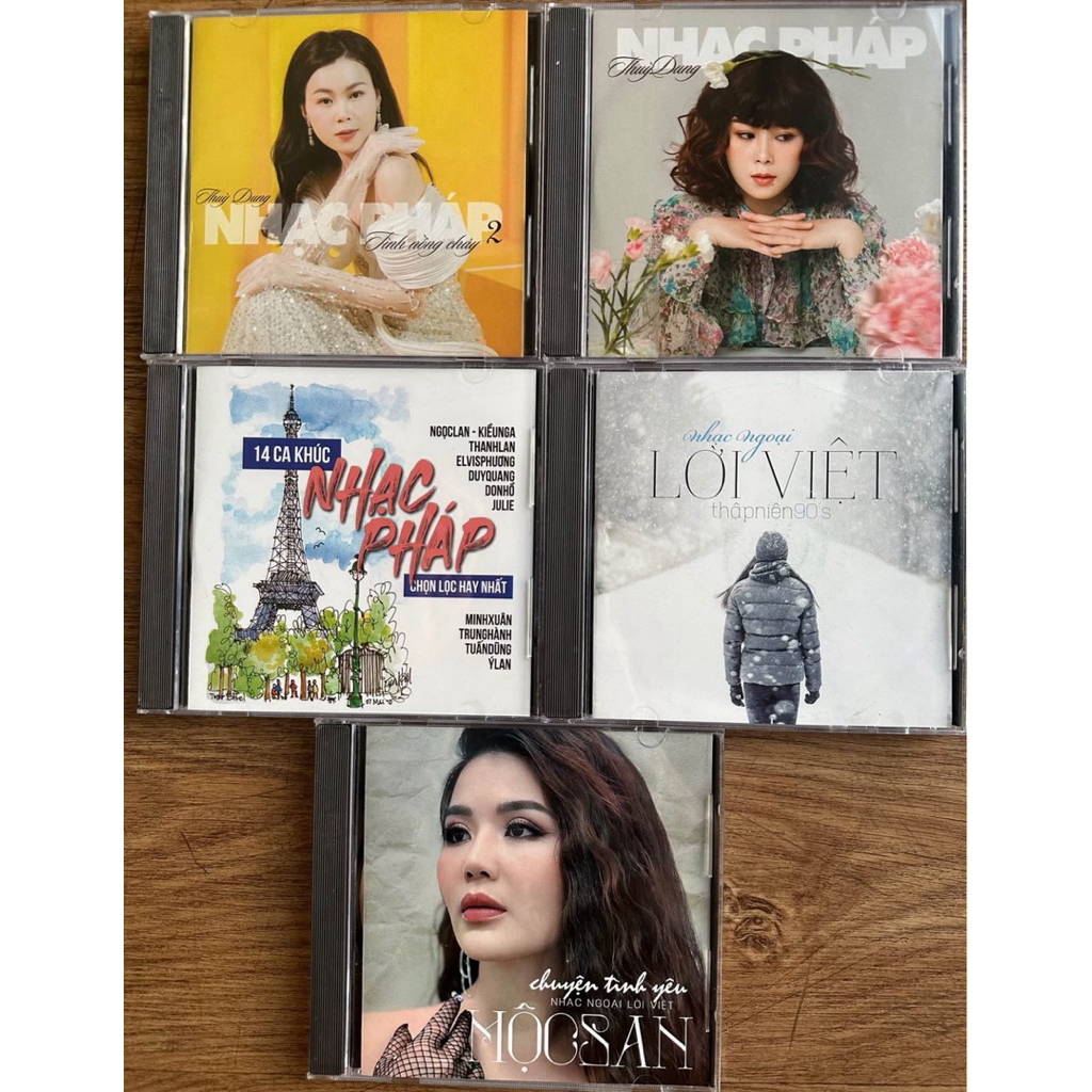 5CD NHẠC NGOẠI LỜI VIỆT