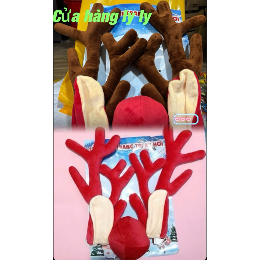 SỪNG TUẦN LỘC HƯƠU NAI, PHỤ KIỆN GẮN XE HƠI SỈ (HỎA TỐC) 3H, CHIỀU CAO 40CM, CẮN NÓC XE HƠI Ô TÔ RẤT