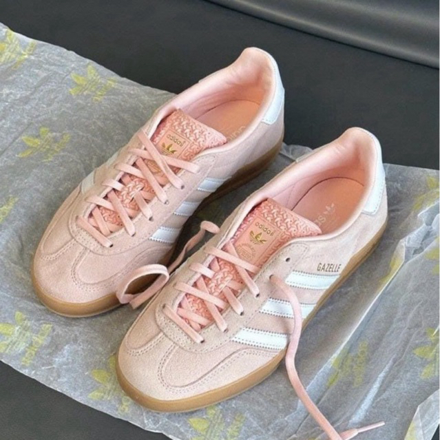 Giày sneaker 𝗚𝗮𝘇𝗲𝗹𝗹𝗲 𝗜𝗻𝗱𝗼𝗼𝗿 𝗦𝗮𝗻𝗱𝘆 𝗣𝗶𝗻𝗸 🐷