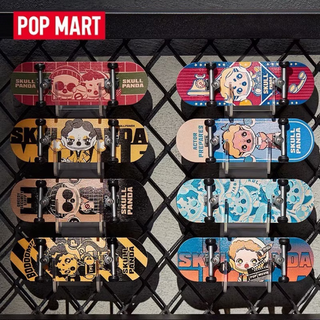 POPMART SKULLPANDA Fingerboard Chính Hãng | Ván Trượt Ngón Tay Popmart