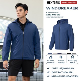  Áo khoác gió nam MENTORIS gia đình 3C Pro cản gió cản bụi giữ ấm áo nam thể thao năng động MAG01 