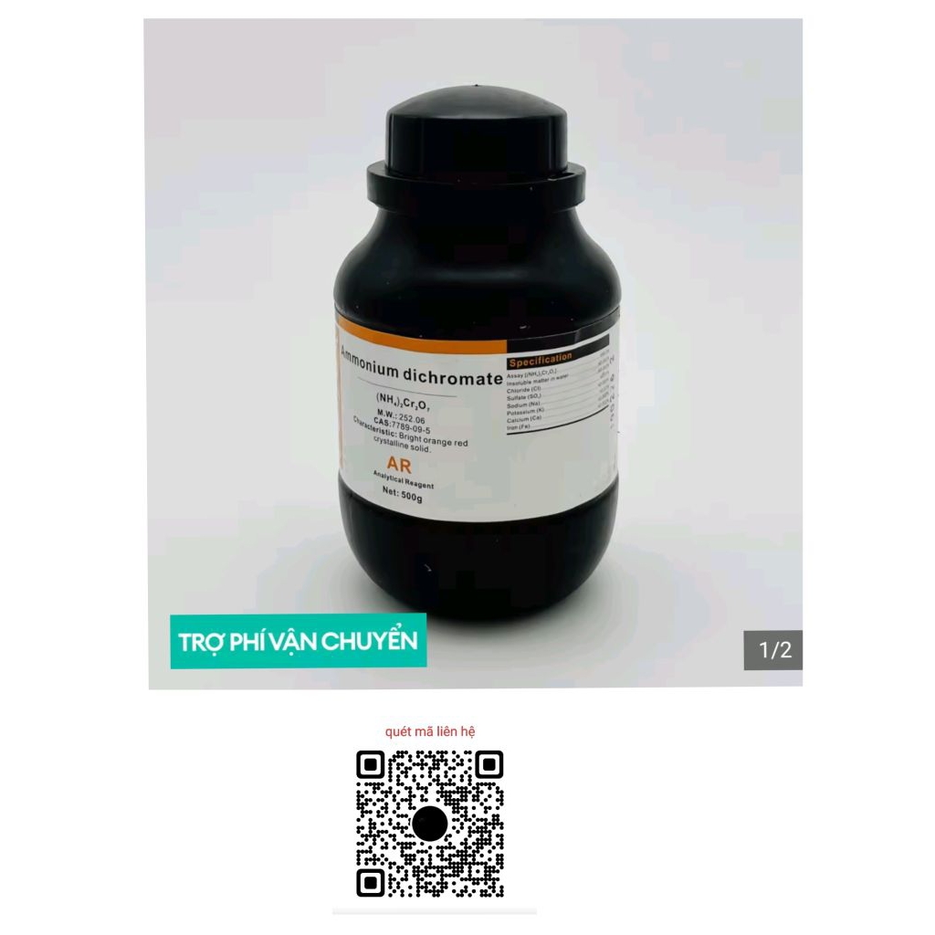 Hóa chất Ammonium Dichromate (AR, Xilong, Cas 7789-09-5)