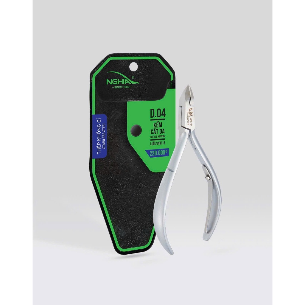 Kềm Nghĩa da Inox D04 mũi 14-16