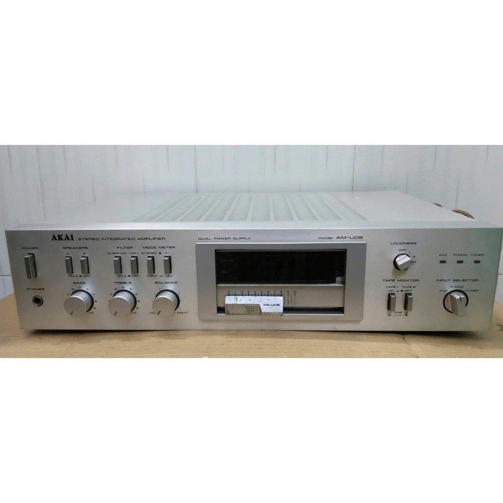 Amply Akai AM-UO2 đồ cũ hàng chính hàng nghe ok 100%