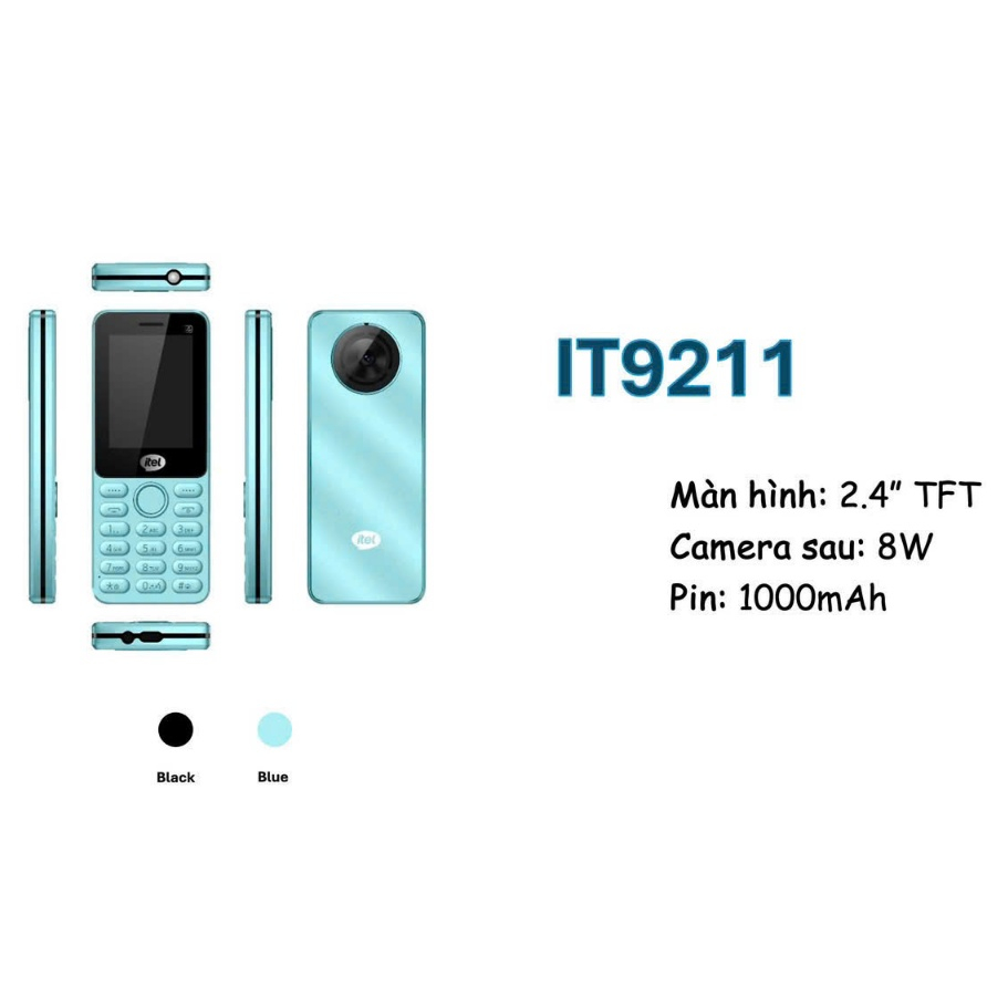 Điện thoại 4G itel it9211 ( Neo R10 ) 4G Màn hình 2.4inch - Bảo hành 12 tháng chính hãng