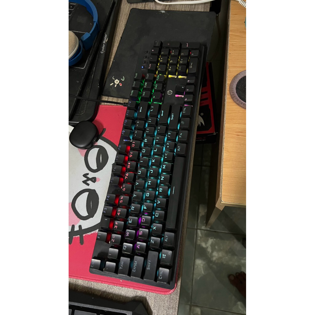 Chính hãng, bàn phím gaming Gk100f cũ tốt