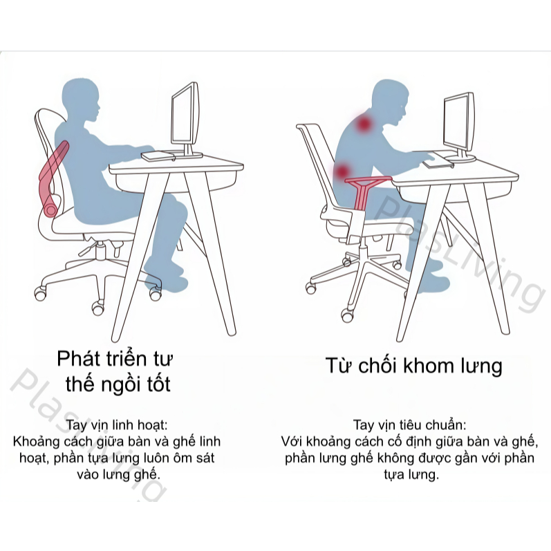 Plas Ghế máy tính văn phòng tại nhà ghế  ghế ký túc sinh viênxá có thể điều chỉnh ghế xoay 360 độ | BigBuy360 - bigbuy360.vn