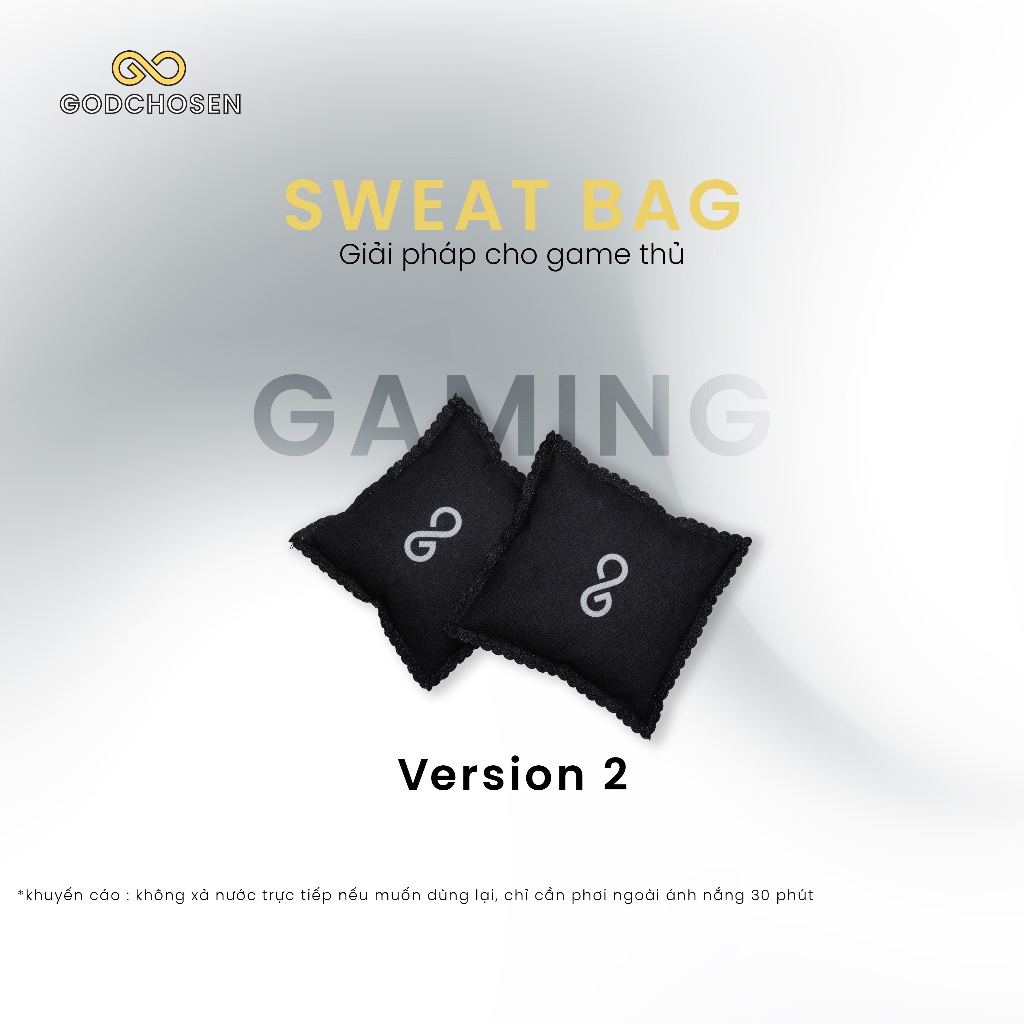 Hand Sweat Bag God Chosen - Túi hút mồ tay cho game thủ FPS tryhard - Version2