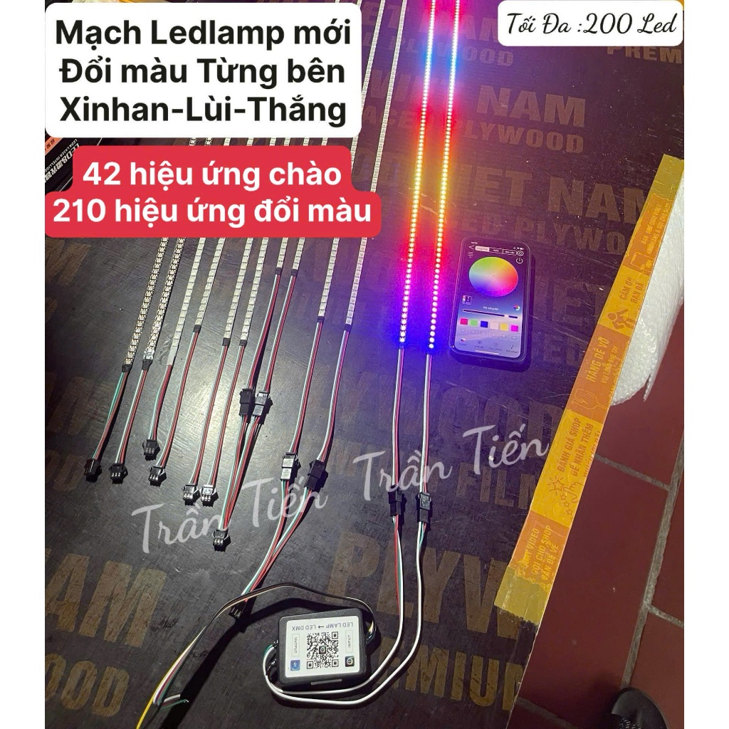 Mạch audi LED lamp mẫu mới 2025 (42 hiệu ứng khởi động )