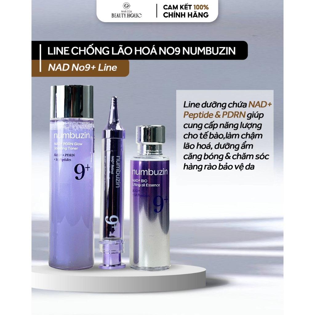 Line dưỡng chống lão hoá NUMBUZIN NO.9+ Bio Lifting