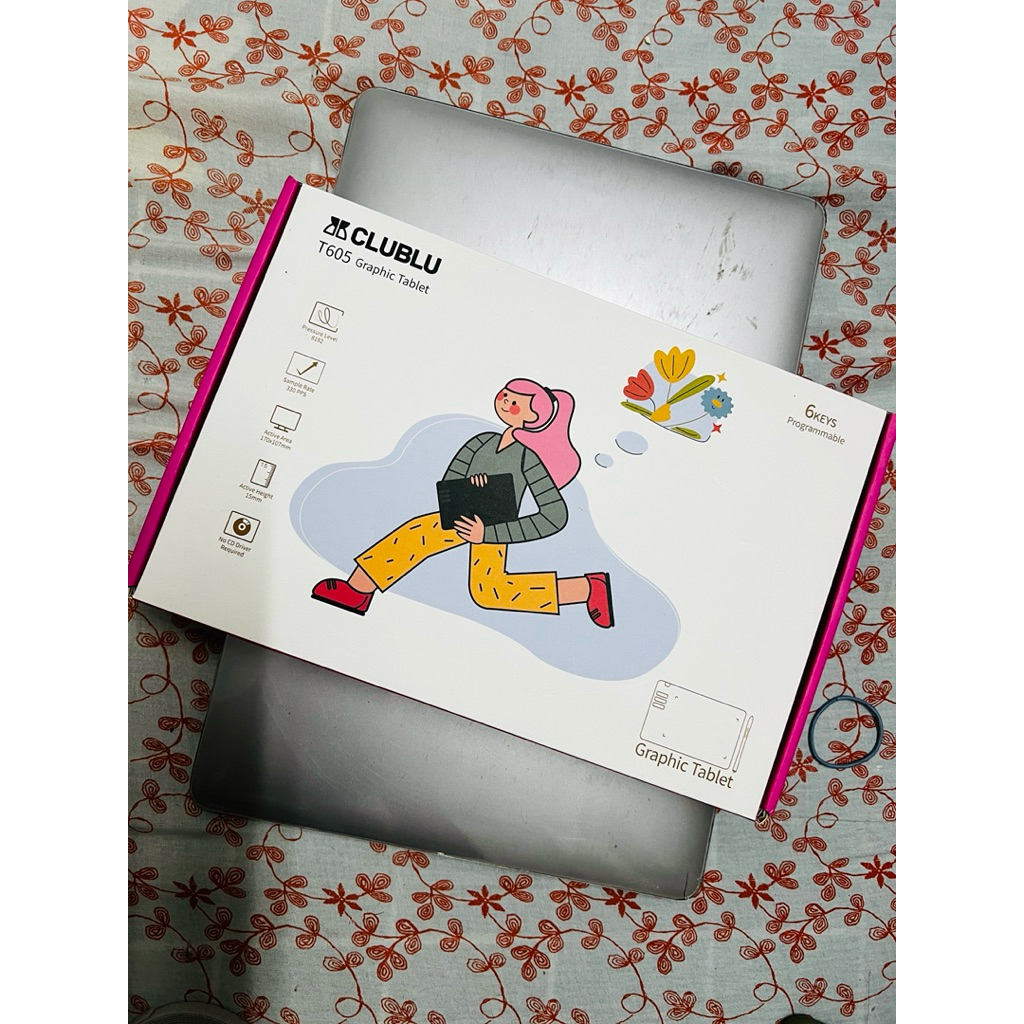 Bảng vẽ điện tử CLUBLU T605 đã bóc seal