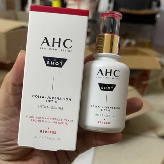 Serum “nâng cơ – trẻ hóa AHC Pro Shot Colla-Juvention Lift 4 Intra-Serum