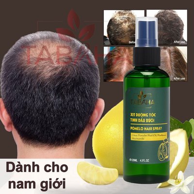 Tinh dầu bưởi giúp mọc tóc nhanh giảm rụng dùng cho Nam giới Pomelo Tabaha 120ml