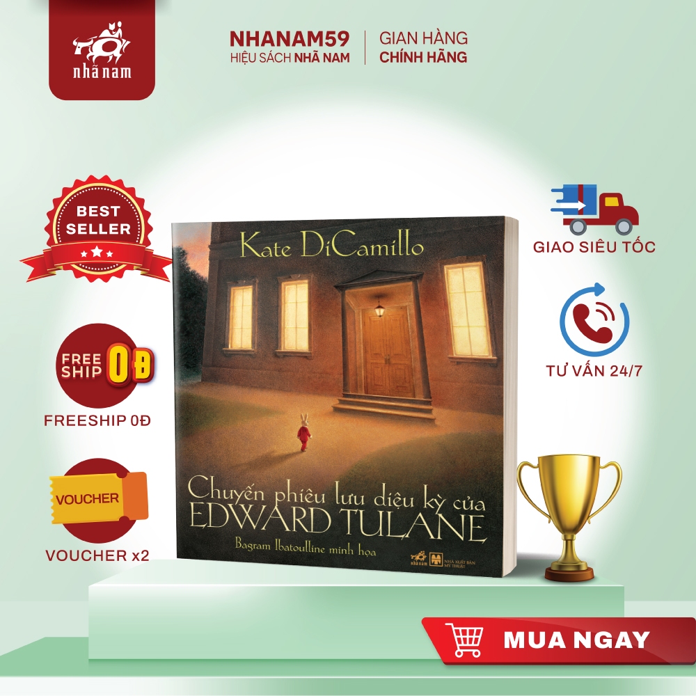Sách - Chuyến phiêu lưu diệu kỳ của Edward Tulane (Kate DiCamillo)