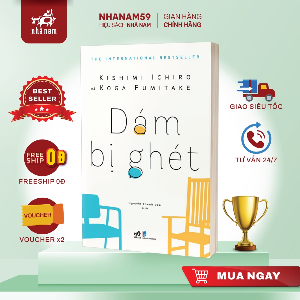 Sách - Dám Bị Ghét - Nhã Nam