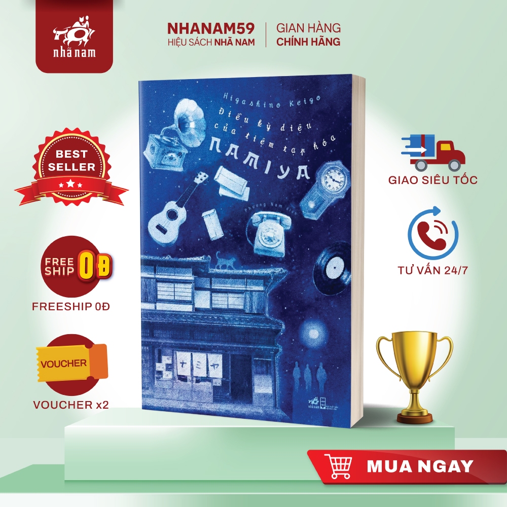 Sách - Điều Kỳ Diệu Của Tiệm Tạp Hóa Namiya (Higashino Keigo)