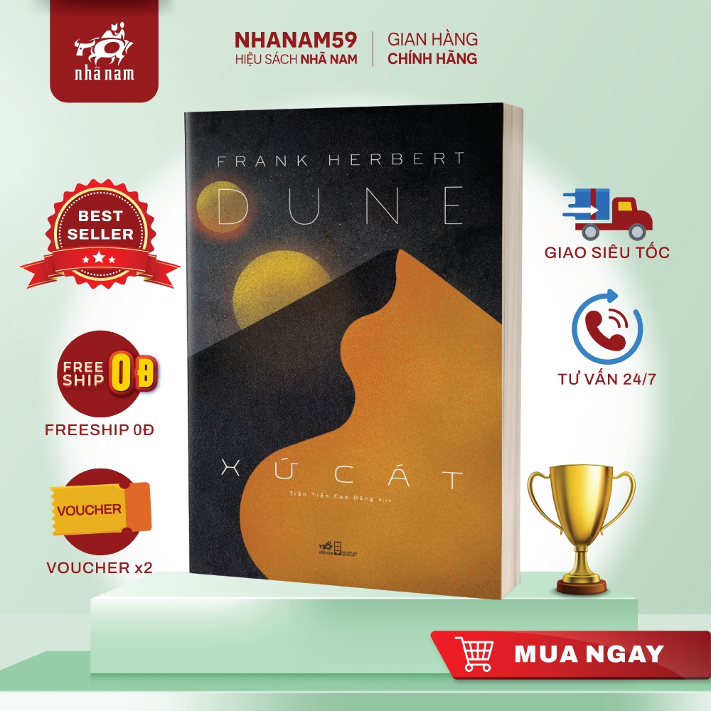 Sách - Xứ Cát (Dune) (Frank Herbert) (Nhã Nam)