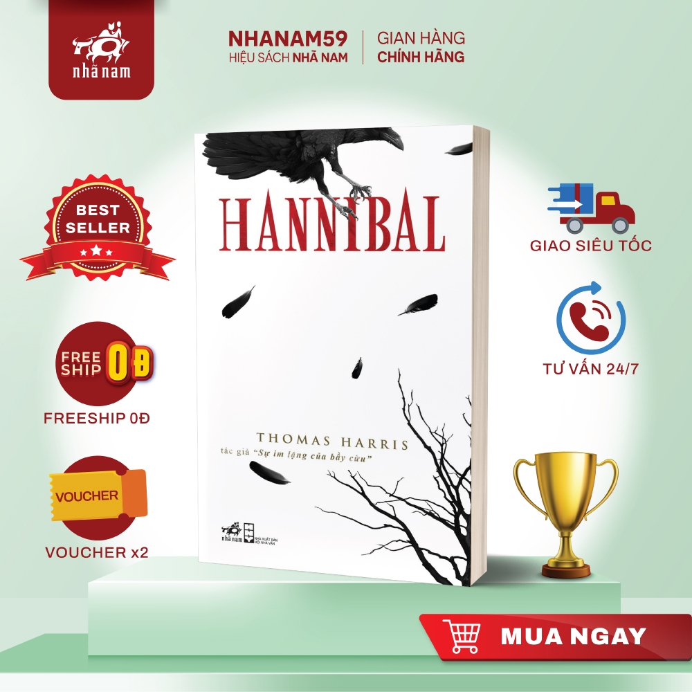 Sách - Hannibal (Tập 2 series Hannibal) Thomas Harris)