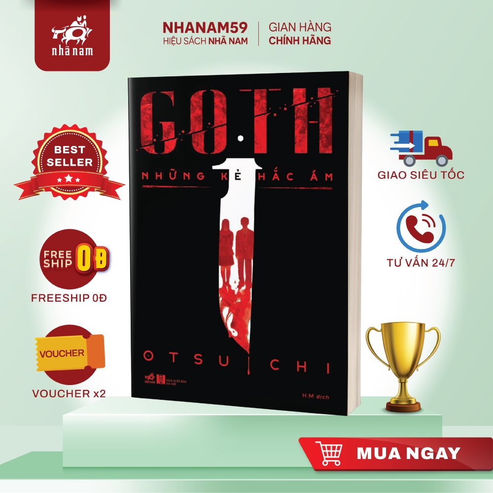 Sách - Goth: Những kẻ hắc ám (Otsuichi) (Nhã Nam)