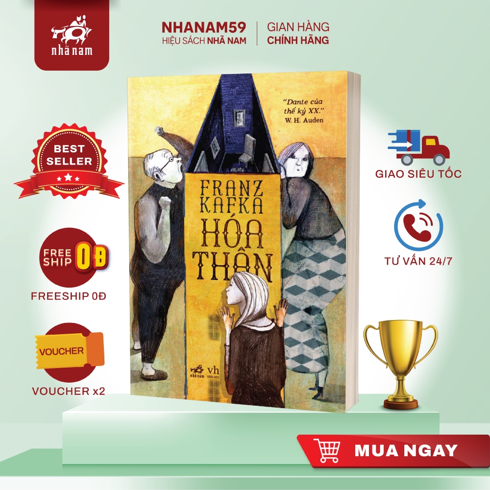 Sách - Hóa thân (Franz Kafka)