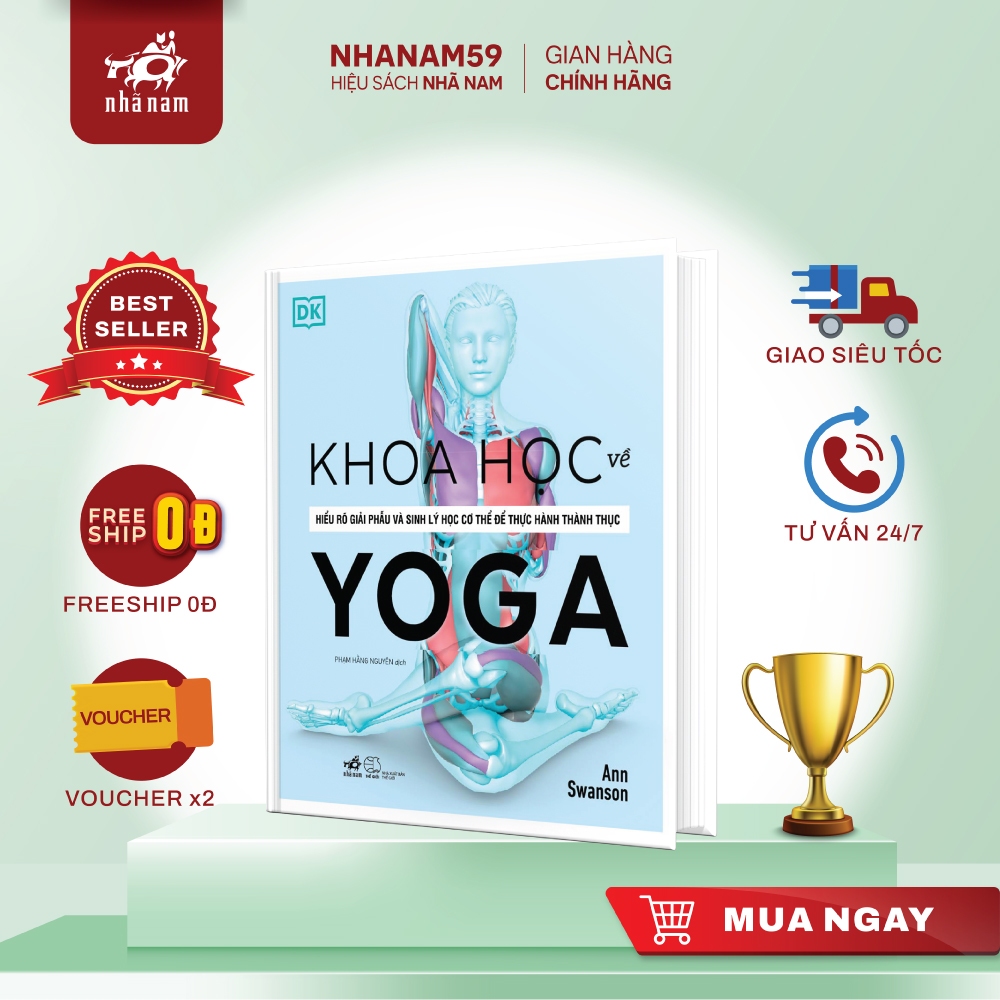 Sách - Khoa học về Yoga (Bìa cứng)