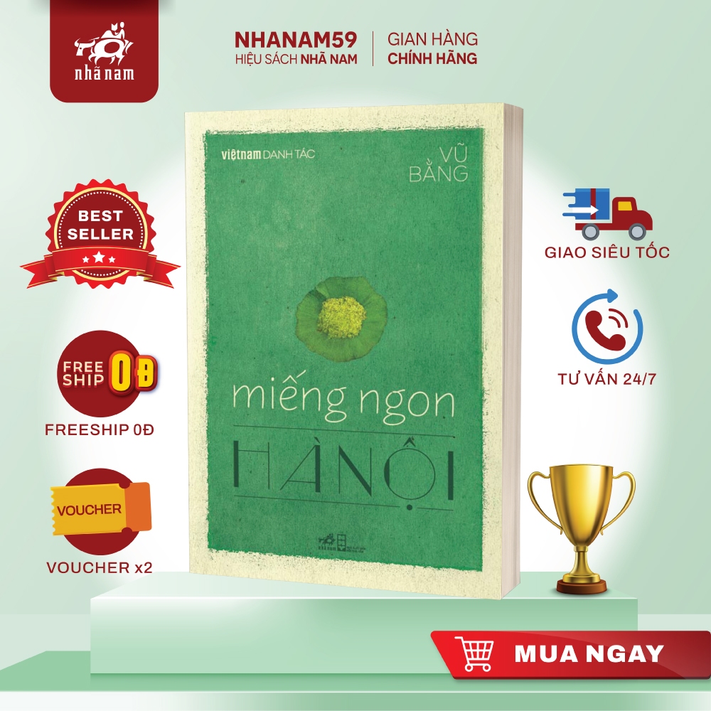 Sách - Miếng ngon Hà Nội (Việt Nam danh tác)