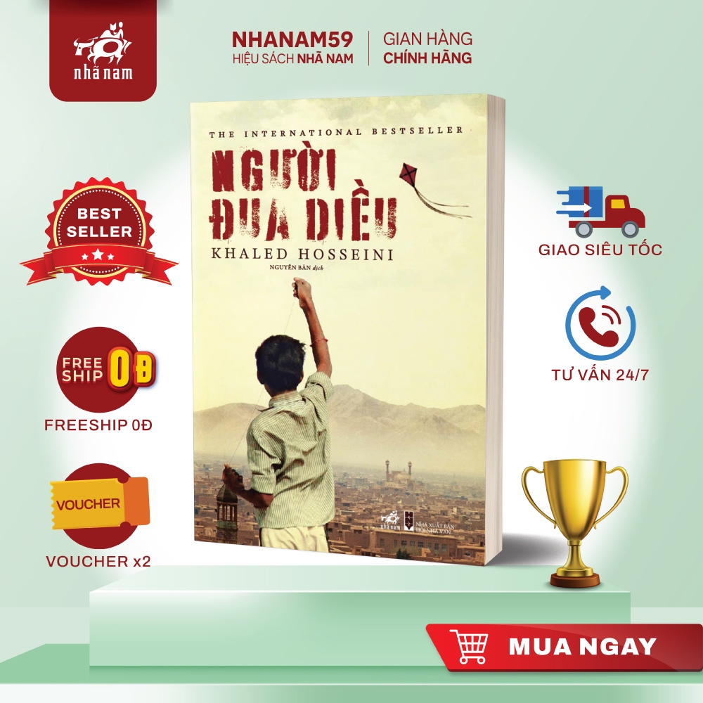 Sách - Người đua diều (Khaled Hosseini) (TB 2026)