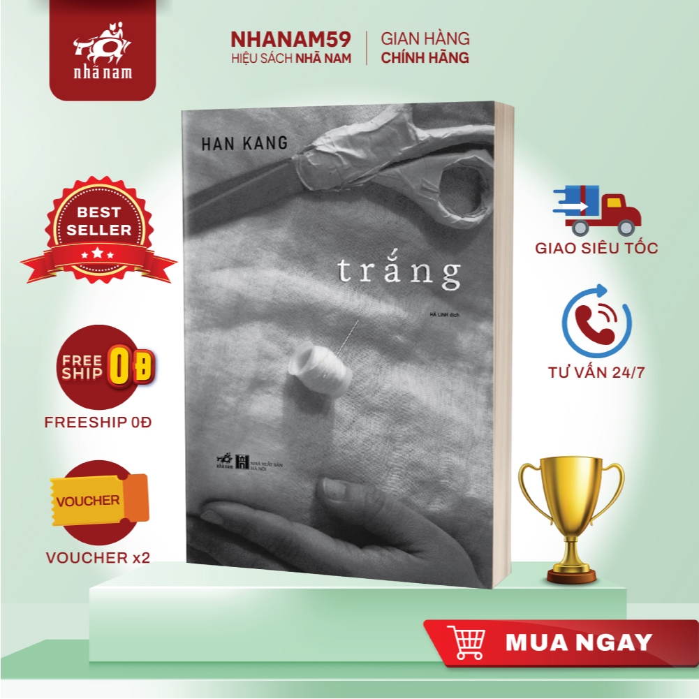 Sách - Trắng (Nhã Nam)