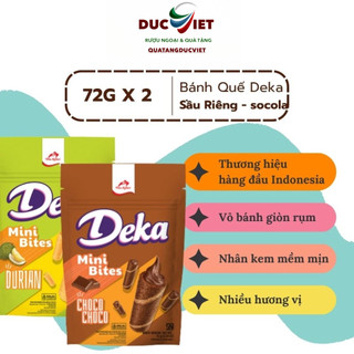 Bánh que Bánh quế Deka Premium Rolled Wafer 140g ( 10 thanh x 14g)