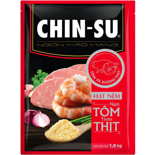Hạt Nêm CHIN-SU Tôm Và Thịt 1.8kg – Đậm Đà Hương Biển, Ngọt Thịt Tự Nhiên, Dễ Tan, Dễ Nấu