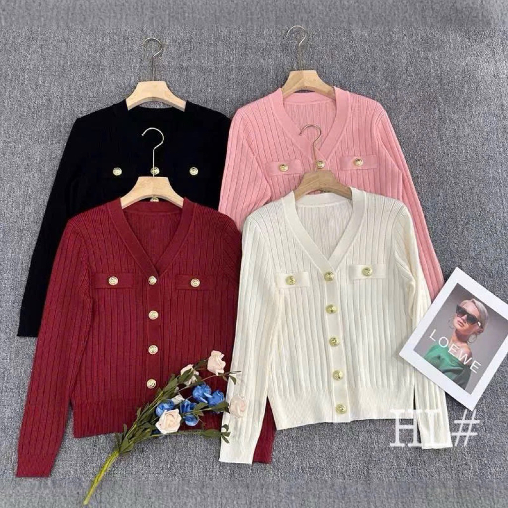 Áo balmain cúc ngực