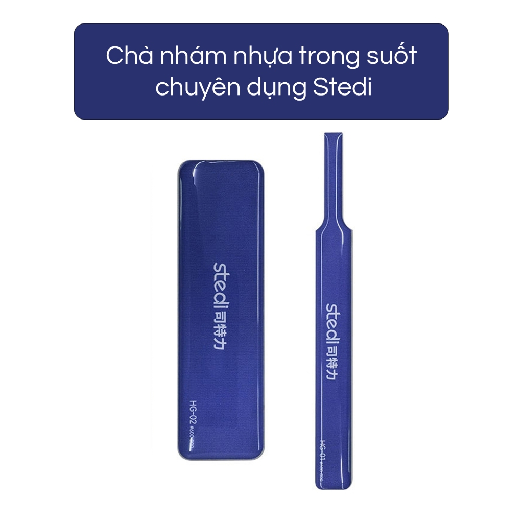 Chà nhám loại kính chuyên dụng cho mảnh trong suốt Stedi