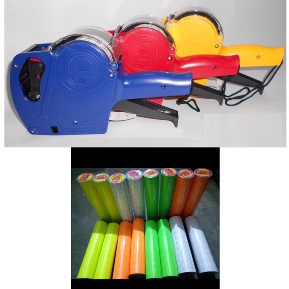 Máy Bấm Giá Giấy Ghi Giá, Máy Ghi Giá Phụ Kiện Bán Hàng