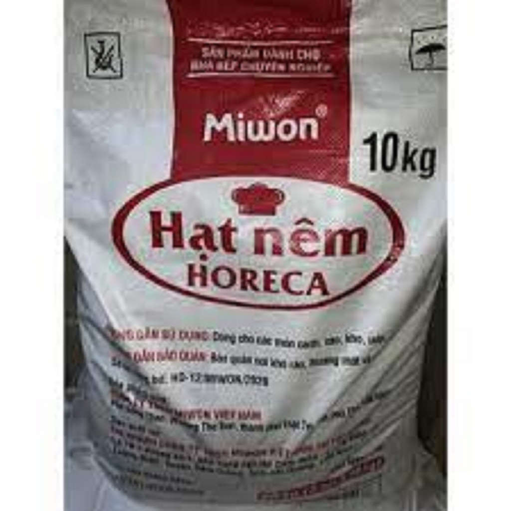 Hạt Nêm Miwon Horeca 10kg – Bao Lớn Tiết Kiệm, Đậm Đà Tự Nhiên Cho Nhà Hàng Quán Ăn