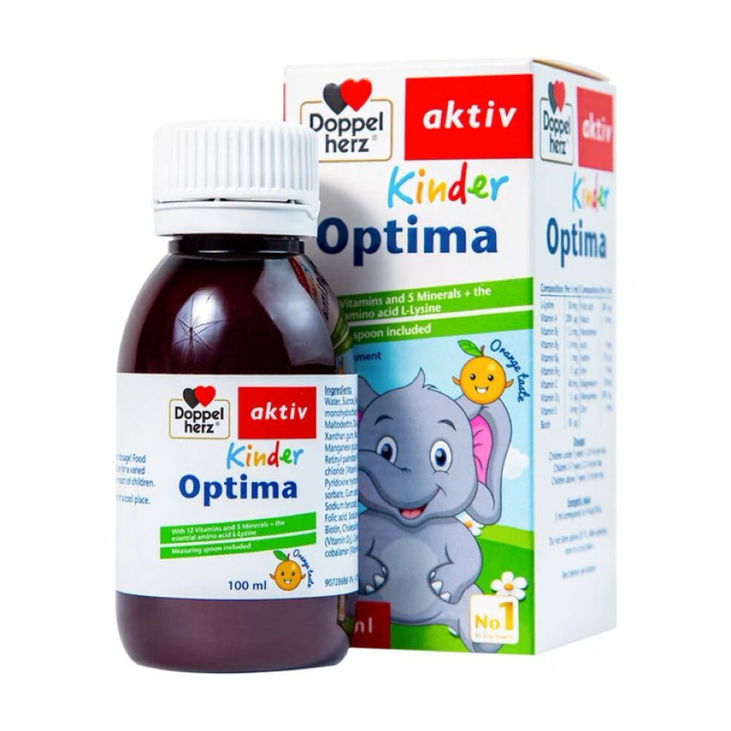 TPBVSK Kinder Optima Bớt ốm còi - Vươn tầm vóc