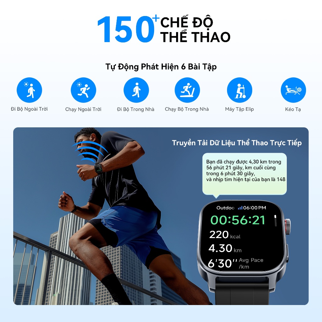 Đồng hồ thông minh Kieslect Ks 3 I màn AMOLED I Nghe gọi trực tiếp I Chống nước 5 ATM I Định vị GPS - Hàng chính hãng | BigBuy360 - bigbuy360.vn