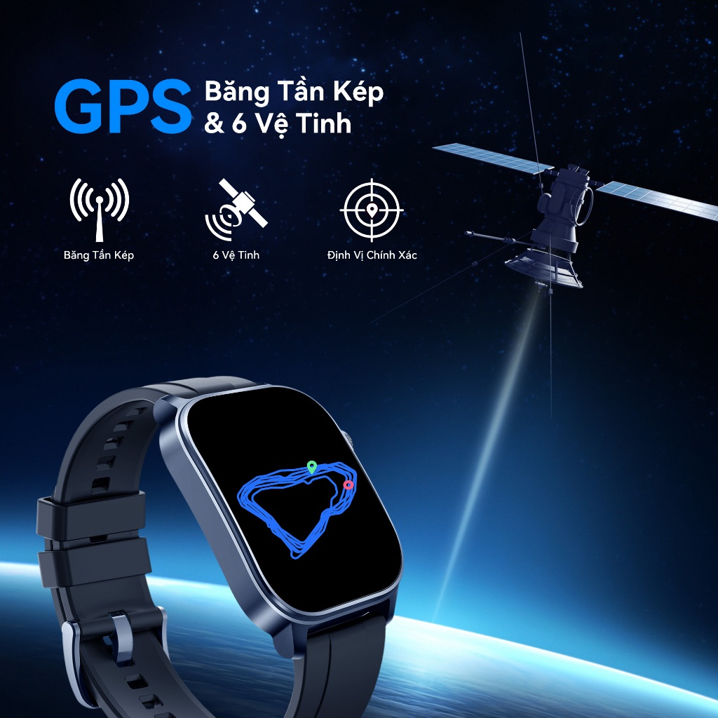 Đồng hồ thông minh Kieslect Ks 3 I màn AMOLED I Nghe gọi trực tiếp I Chống nước 5 ATM I Định vị GPS - Hàng chính hãng | BigBuy360 - bigbuy360.vn