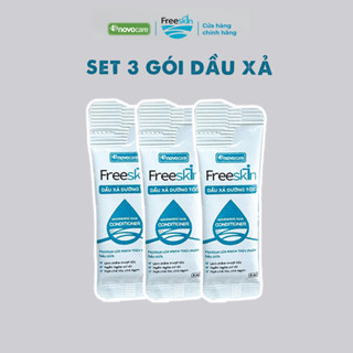  Set 3 gói dầu xả Novocare - Freeskin 5ml 