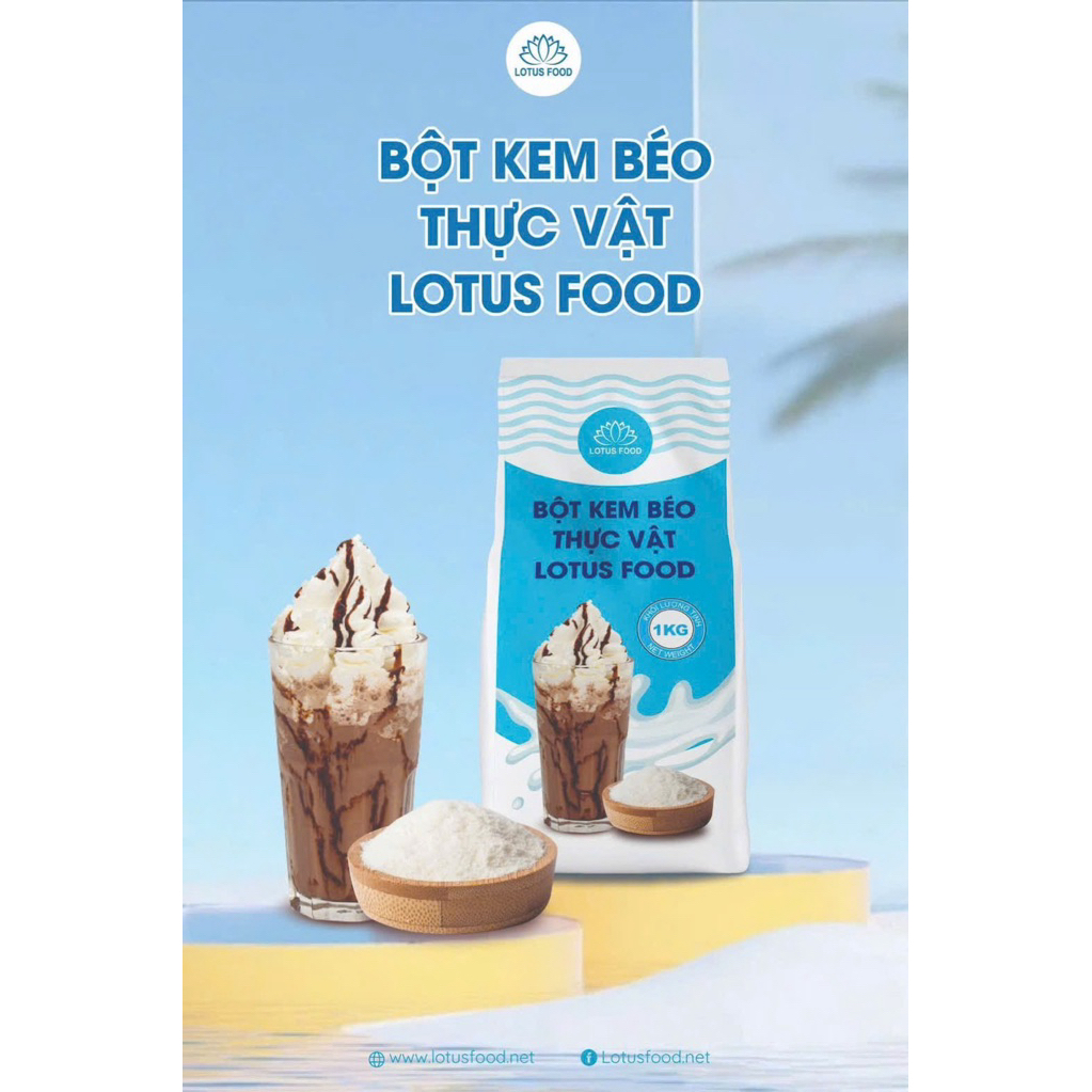Bột Kem Béo Pha Trà Sữa Lotus 1kg